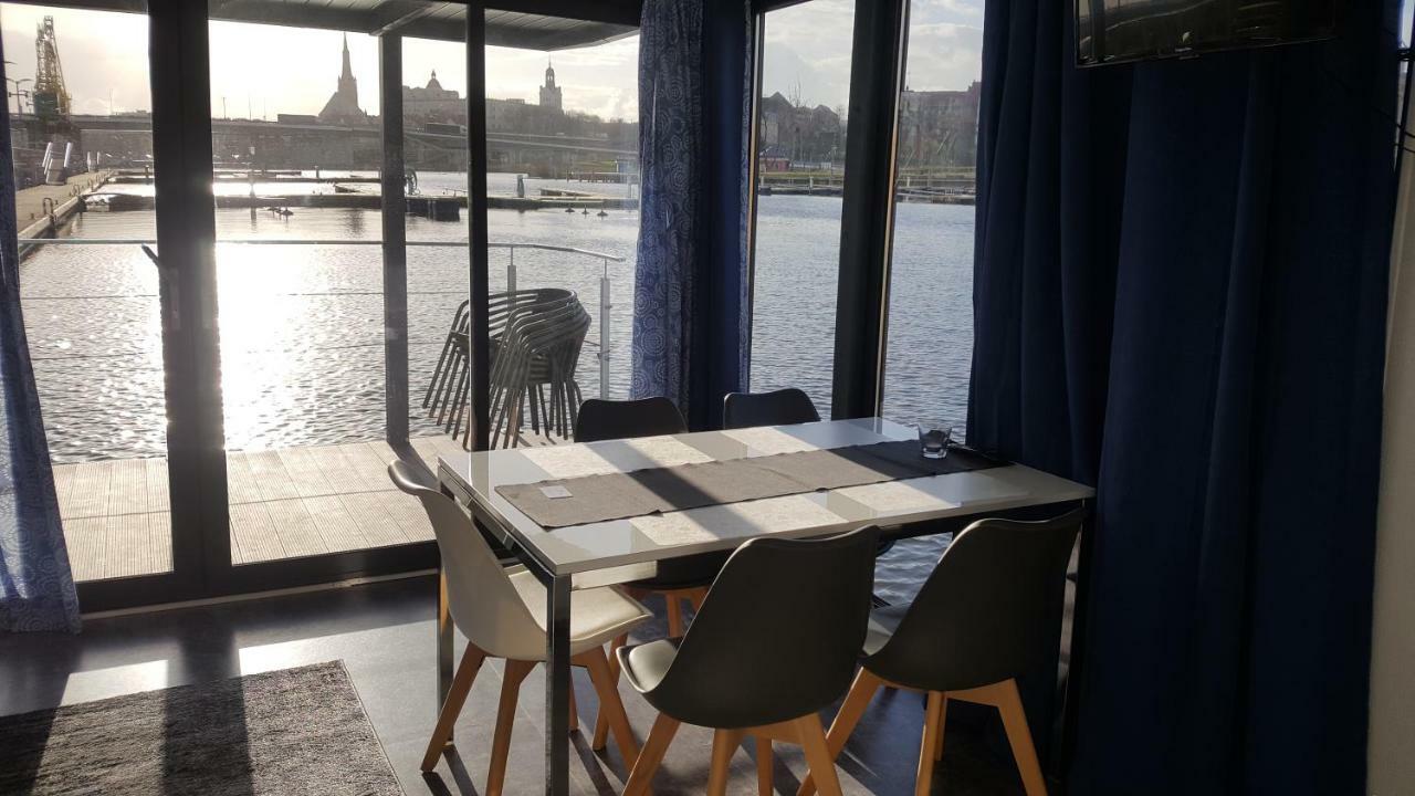 Hausboot - Domy Na Wodzie - Houseboat Porta Mare - Odradream Stettino Esterno foto